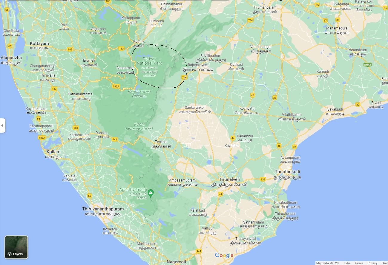 Nearest Airport To Periyar National Park southindiavoyages.com