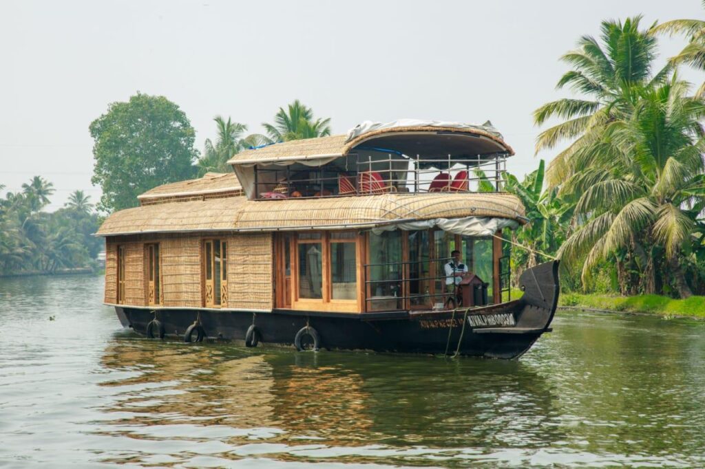 Houseboats sur les backwaters du Kerala