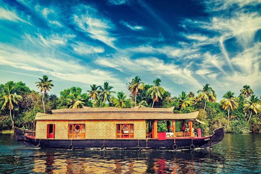 Kerala Backwaters et Houseboat d’Alleppey