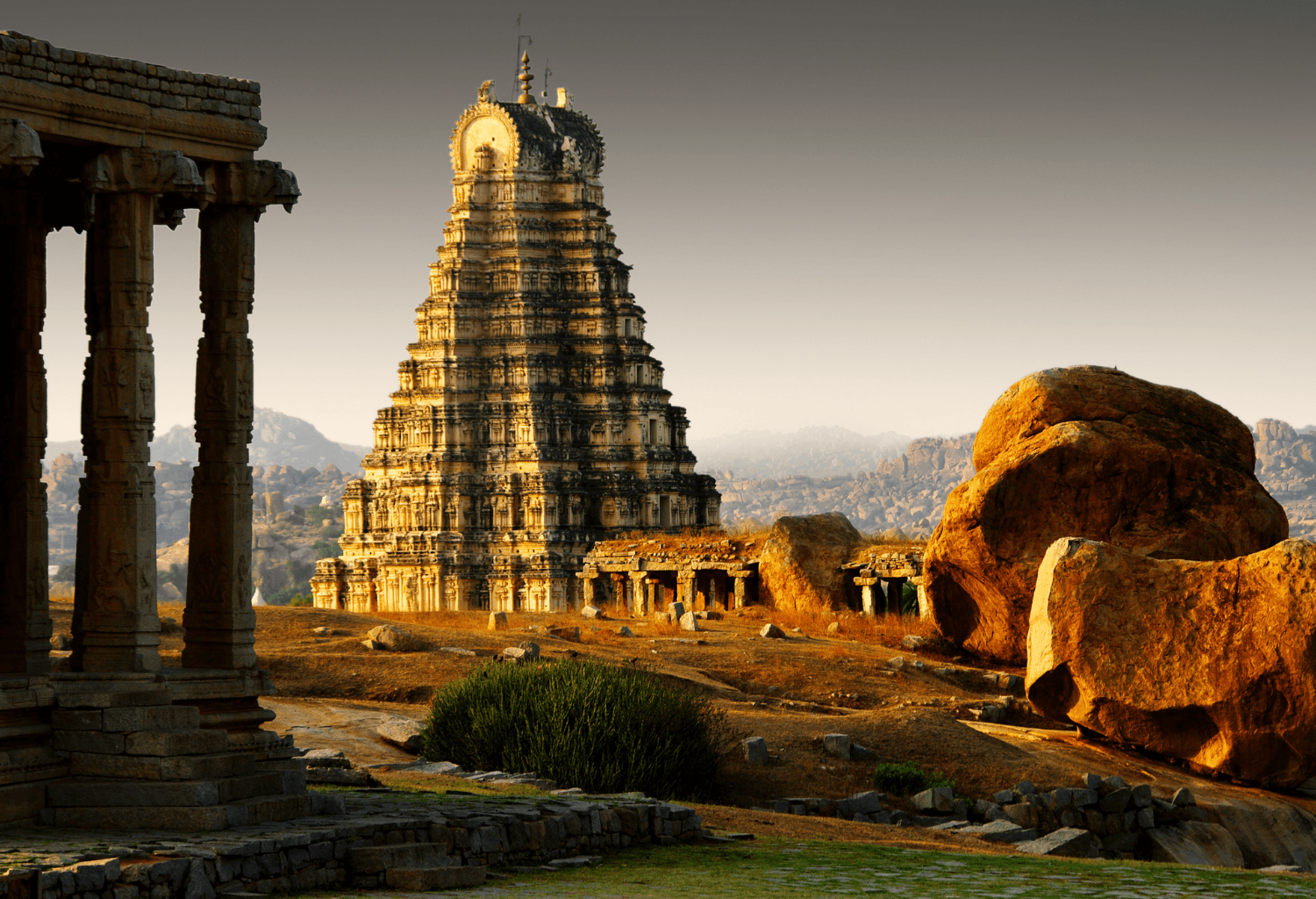 Voyage de Hampi, de Gulbarga et de Goa