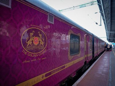 Voyage en train de luxe en Inde