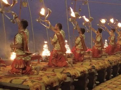 Ganga Ceremony at Varanasi Ghat