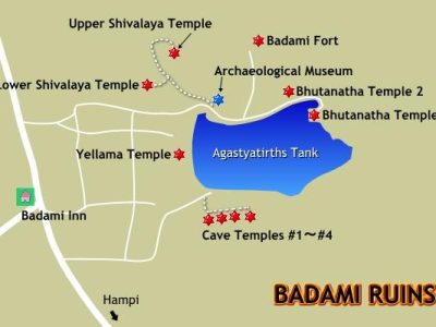 Carte de Badami